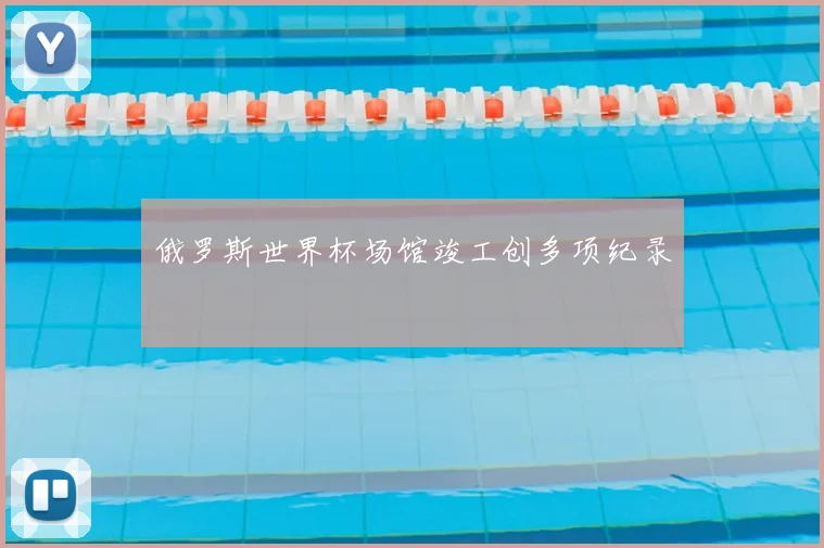 俄罗斯世界杯场馆竣工创多项纪录