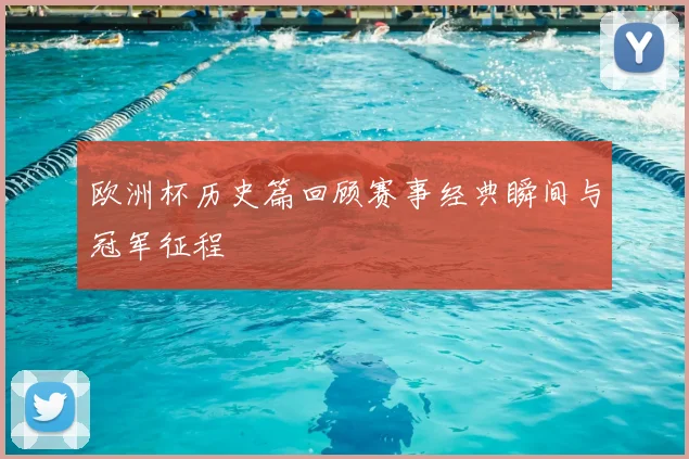 欧洲杯历史篇回顾赛事经典瞬间与冠军征程